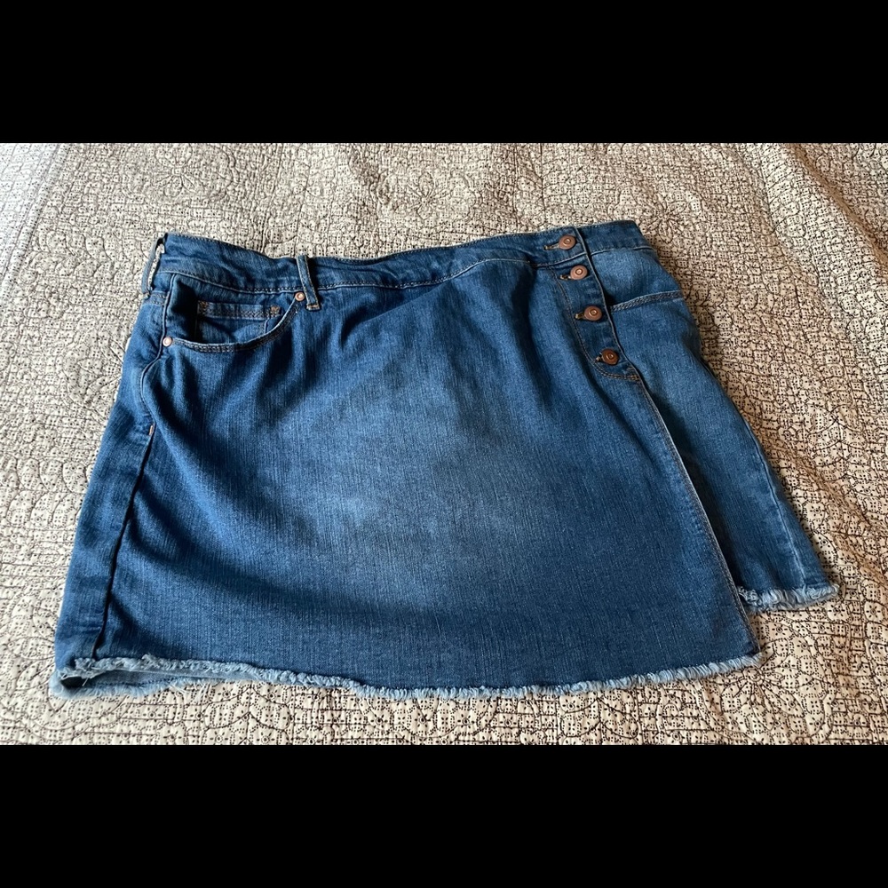 Size 21 Jean skirt